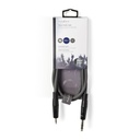 Nedis COTH23205GY15 Stereo-Audiokabel 6,35 mm Jack 1.5m Grijs