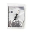 Nedis COTP15943BK XLR-Adapter XLR 3-Pins - 6,35 mm Jack Vernikkeld Zwart 