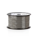 Nedis COTR15000GY100 Audiokabel | 2 x 0.16 mm² | Koper | 100.0 m | Rond | PVC | Donkergrijs | Rol