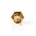 Nedis CSGB02112GD SMA-Adapter Omgekeerde Polariteit Verguld 50Ohm Goud 2 Stuks