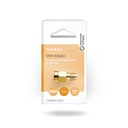 Nedis CSGB02112GD SMA-Adapter Omgekeerde Polariteit Verguld 50Ohm Goud 2 Stuks