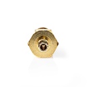 Nedis CSGB02901GD SMA-Connector Verguld 50Ohm Krimp2.55 mm Maximale Diameter Goud 2 Stuks 