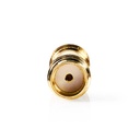 Nedis CSGB02940GD SMA-Adapter Verguld 50Ohm Goud 2 Stuks 