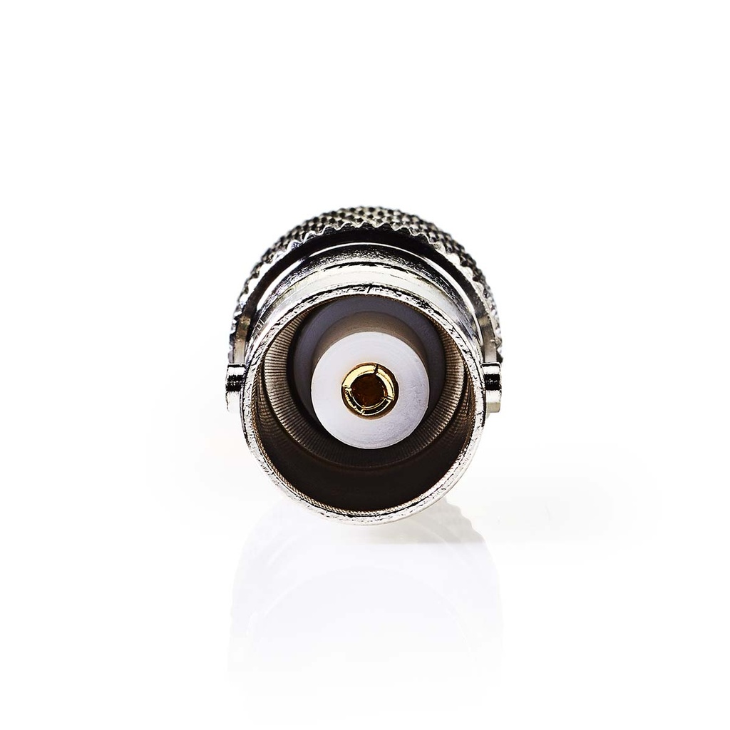 Nedis CSGB02961GD SMA-Adapter | SMA Male | BNC Female | Verguld | 50 Ohm | Recht | Koper | Goud | 2 Stuks | Doos