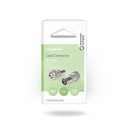 Nedis CSGB40922ME Coax Connector Vrouwelijk Vernikkeld 75Ohm Schroef 7.0 mm Maximale Diameter 2 Stuks