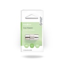 Nedis CSGB40942ME Coax-Adapter Vernikkeld 75 Ohm Zilver 1 Stuks 