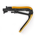Nedis CSGG49530YE Antennekabel Krimptang F Connetors Geel / Zwart 