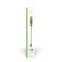 Nedis CSGG49550YE Antennekabel Schroevendraaier F Connectors Geel