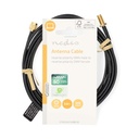 Nedis CSGL02210BK30 Antennekabel Omgekeerde polariteit SMA Verguld 50 Ohm 3m Zwart 