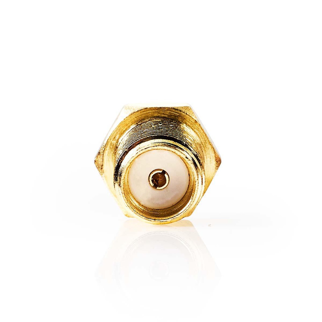 Nedis CSGP02120GD SMA-Adapter SMA - TS9 Verguld 50 Ohm Goud 2 Stuks