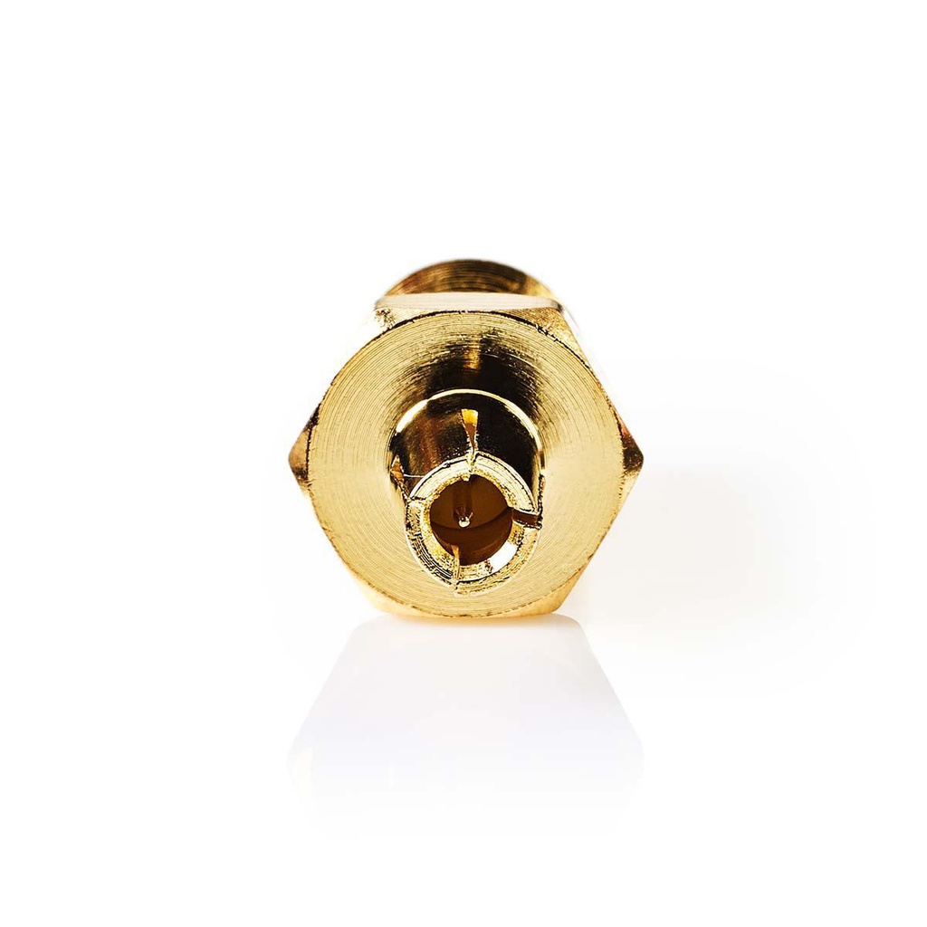 Nedis CSGP02120GD SMA-Adapter SMA - TS9 Verguld 50 Ohm Goud 2 Stuks