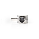 Nedis CSGP40951ME Coax-Splitter Coax - 2x Coax Vrouwelijk 75 Ohm Zilver 