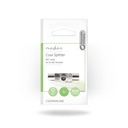 Nedis CSGP40951ME Coax-Splitter Coax - 2x Coax Vrouwelijk 75 Ohm Zilver 