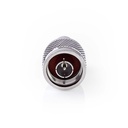 Nedis CSGP42940ME Coax-Adapter N - BNC Vrouwelijk Vernikkeld 50 Ohm Zilver 10 Stuks 