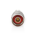 Nedis CSGP42942ME Coax-Adapter N - PL259 Vrouwelijk Vernikkeld 75 Ohm Zilver 10 Stuks