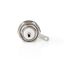 Nedis CSVC43910ME PL259-Connector Vernikkeld 75 Ohm Diameter kabelinvoer: 5.0 mm Zilver 25 Stuks 