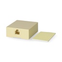 Nedis CTGB90822IV Telecom-Wandcontactdoos Opbouw RJ11 Ivoor