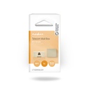 Nedis CTGB90822IV Telecom-Wandcontactdoos Opbouw RJ11 Ivoor
