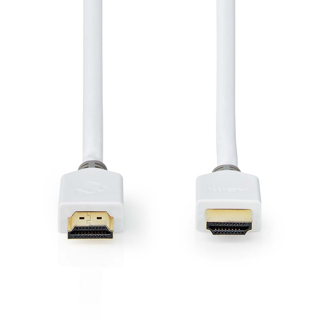 Nedis CVBW34000WT30 ​​HDMI 2.0-Kabel 4K@60Hz ARC 18 Gbps 3 m Wit