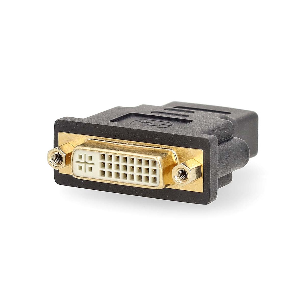 Nedis CVBW34910AT HDMI-Adapter HDMI - DVI-D 24+1-Pins Vrouwelijk Verguld Zwart