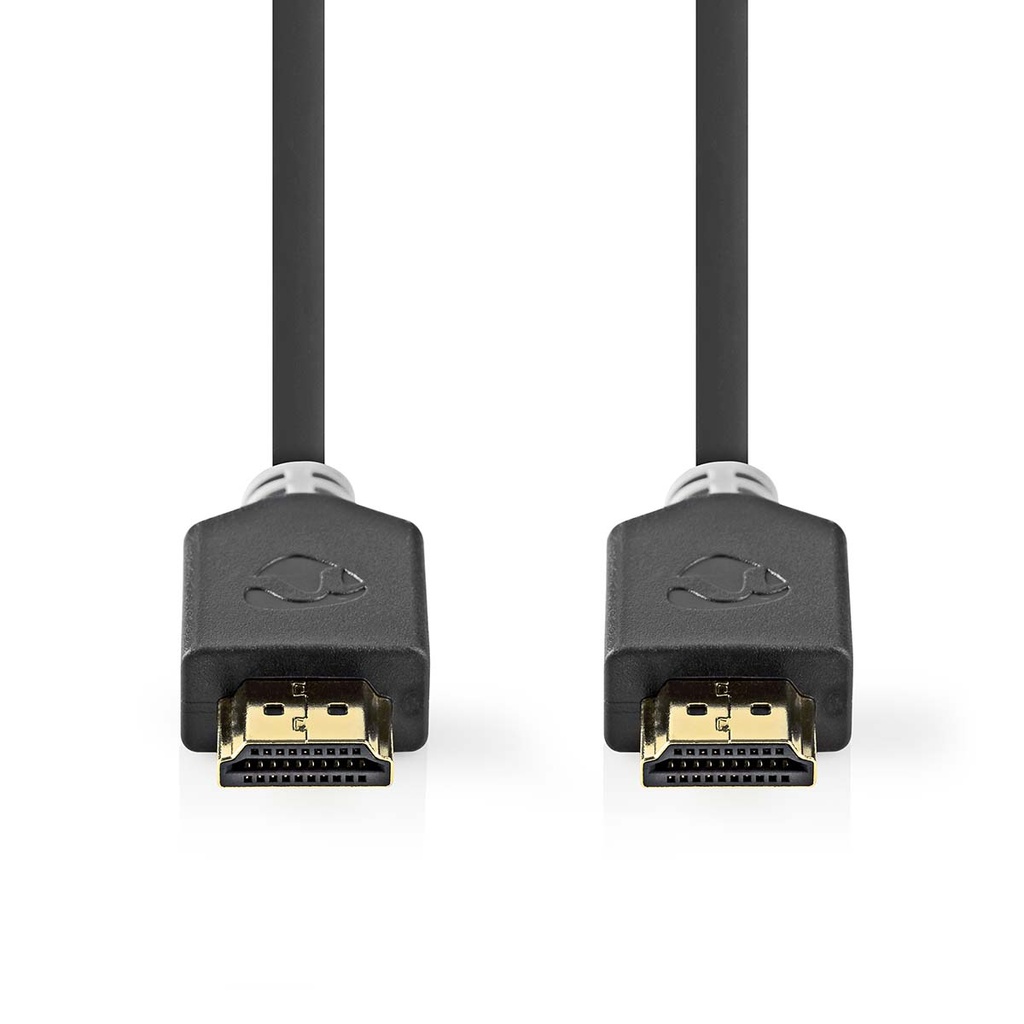 Nedis CVBW35000BK20 ​​HDMI 2.1-Kabel 8K@60Hz 48 Gbps 2m Zwart