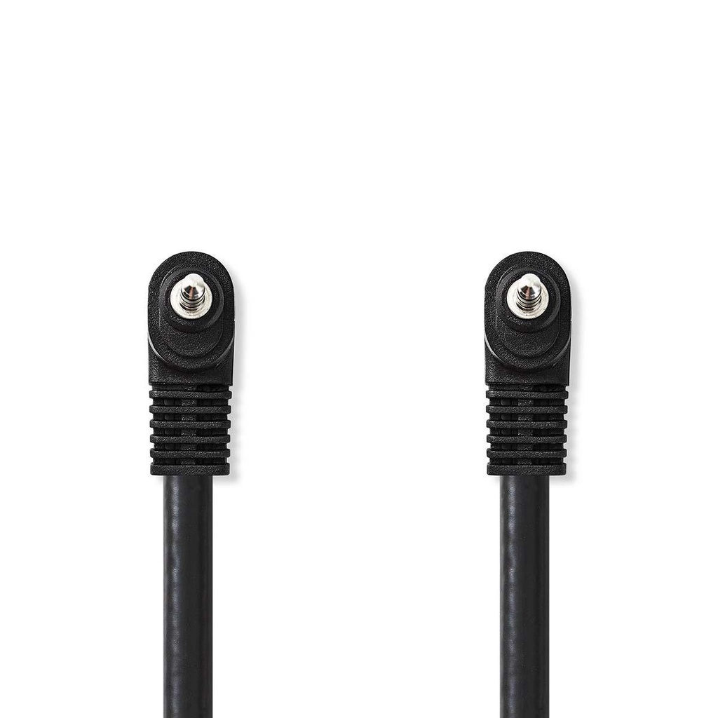 Nedis CVGB22000BK20 Audio-Videokabel 3,5 mm jack Vernikkeld 2m Zwart