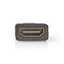 Nedis CVGB34906BK HDMI 1.4-Adapter Mini-HDMI - HDMI Vrouwelijk Verguld Zwart 