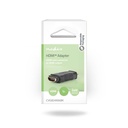 Nedis CVGB34906BK HDMI 1.4-Adapter Mini-HDMI - HDMI Vrouwelijk Verguld Zwart 