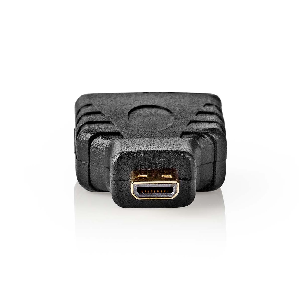 Nedis CVGB34907BK HDMI 1.4-Adapter Micro-HDMI - HDMI Vrouwelijk Zwart 