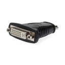 Nedis CVGB34910BK HDMI 1.4-Adapter HDMI - DVI-D 24+1-Pins Vrouwelijk Vernikkeld Zwart 