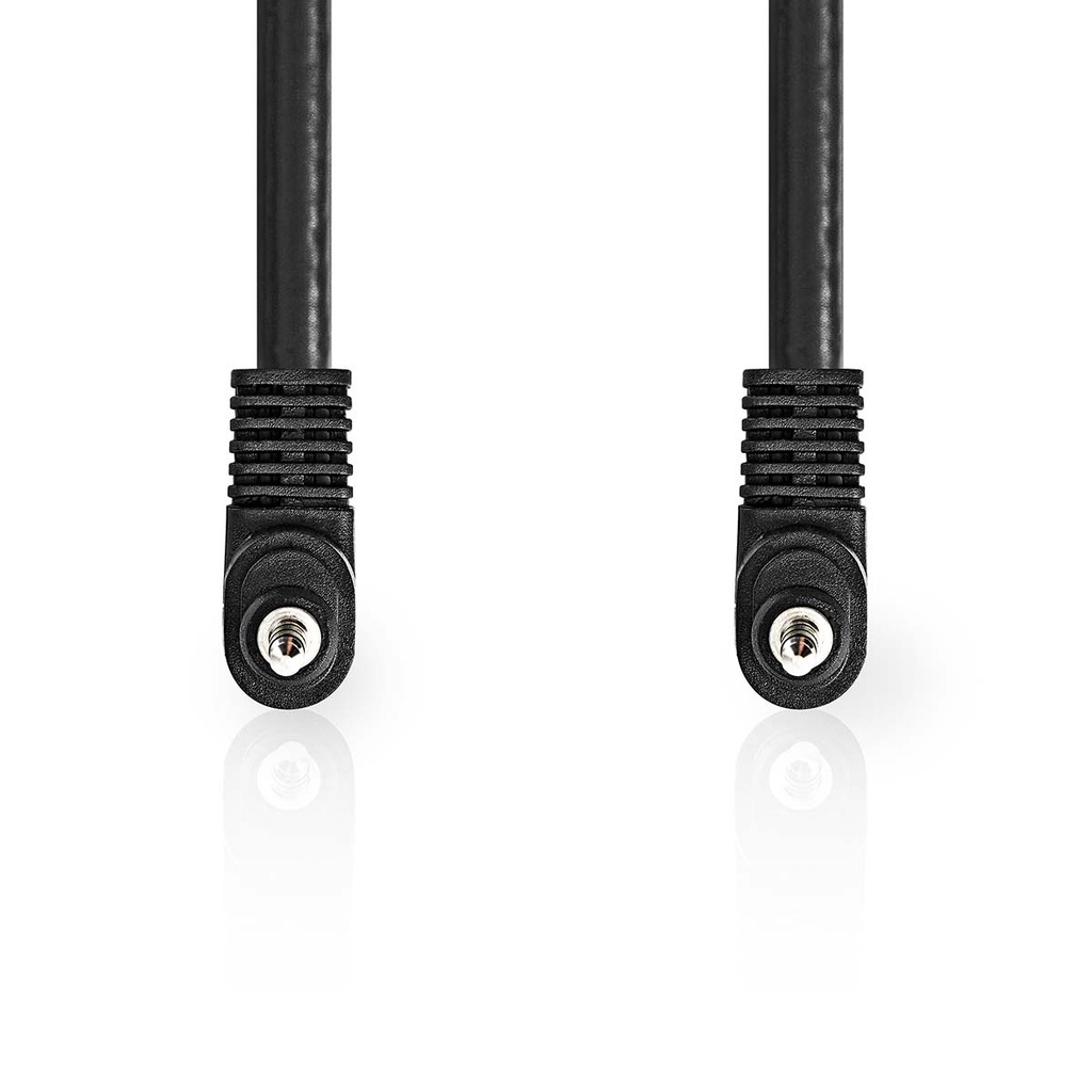 Nedis CVGL22000BK20 Audiokabel 3,5 mm Jack Vernikkeld 2m Zwart