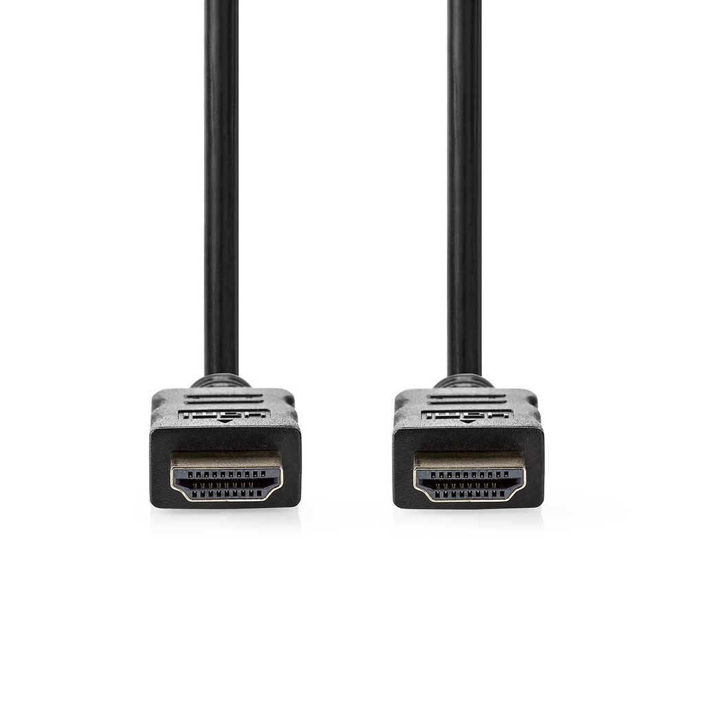 Nedis CVGL34002BK250 HDMI 1.4-Kabel met Ethernet  4K@30Hz ARC 10.2 Gbps 25m Zwart 