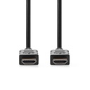 Nedis CVGL34002BK250 HDMI 1.4-Kabel met Ethernet  4K@30Hz ARC 10.2 Gbps 25m Zwart 