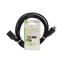 Nedis CVGL34096BK20 ​​HDMI 2.0-Kabel met Ethernet 4K@60Hz ARC 10.2 Gbps 2m Zwart 
