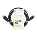 Nedis CVGL34500BK15 ​​HDMI 1.4-Kabel HDMI - Mini-HDMI 4K@30Hz 10.2 Gbps 1.5m Zwart 