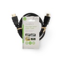 Nedis CVGL35000BK10 ​​HDMI 2.1-Kabel 8K@60Hz 48 Gbps 1m Zwart