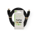 Nedis CVGL35000BK20 ​​HDMI 2.1-Kabel 8K@60Hz 48 Gbps 2m Zwart 