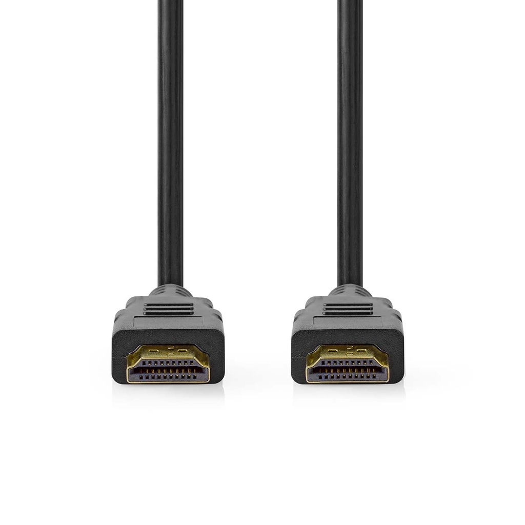 Nedis CVGL35000BK30 Ultra High Speed ​​HDMI™-Kabel | HDMI™ Connector | HDMI™ Connector | 8K@60Hz | 48 Gbps | 3.00 m | Rond | 6.7 mm | Zwart | Label