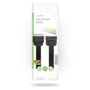 Nedis CVGP31045BK20 SCART-Kabel Vernikkeld 480p 2m Plat Zwart 