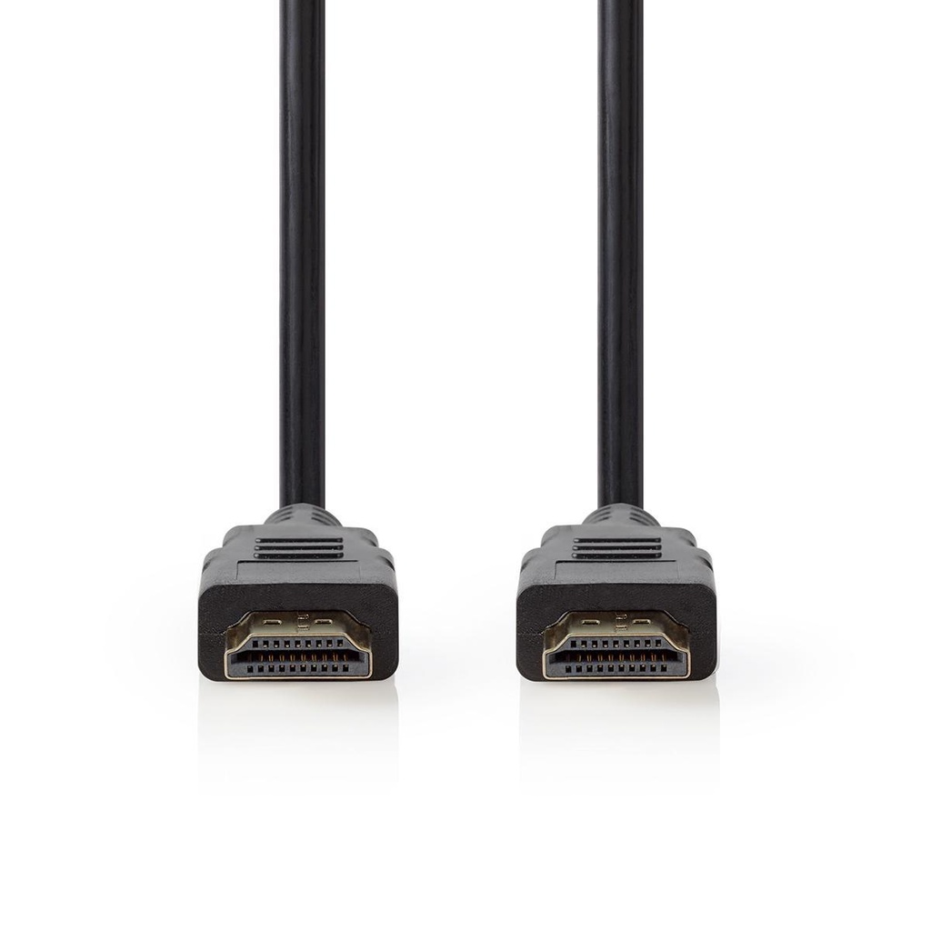 Nedis CVGP34050BK20 ​​HDMI 2.0-Kabel met Ethernet  4K@60Hz 18 Gbps 2m Zwart 