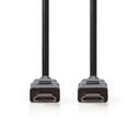 Nedis CVGP34050BK20 ​​HDMI 2.0-Kabel met Ethernet  4K@60Hz 18 Gbps 2m Zwart 
