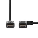 Nedis CVGP34260BK15 HDMI 1.4-Kabel Haaks Rechts 4K@30Hz 10.2 Gbps 1.5m Zwart 