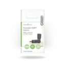 Nedis CVGP34905BK HDMI 1.4-Adapter Verguld Zwenkbaar Zwart 