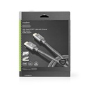 Nedis CVTB34000GY50  ​​HDMI 2.0-Kabel 4K@60Hz ARC 18 Gbps 5m Grijs 
