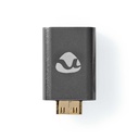 Nedis CVTB34906GY HDMI 2.0-Adapter HDMI Vrouwelijk - Mini-HDMI Verguld Grijs 