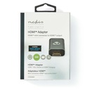 Nedis CVTB34906GY HDMI 2.0-Adapter HDMI Vrouwelijk - Mini-HDMI Verguld Grijs 