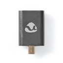 Nedis CVTB34907GY HDMI 2.0-Adapter HDMI Vrouwelijk - Micro-HDMI Verguld Grijs