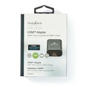 Nedis CVTB34907GY HDMI 2.0-Adapter HDMI Vrouwelijk - Micro-HDMI Verguld Grijs