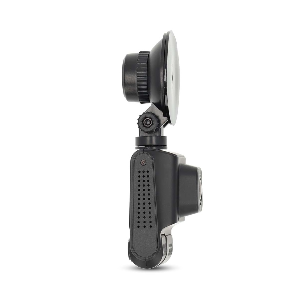 Nedis DCAM2024BK Dash Cam | 4K@30fps | 12 MPixel | 2 " | Wi-Fi | LCD | Tweevoudige camera | Cabinezichtcamera | GPS-ondersteuning | Parkeer sensor | Bewegingsdetectie | Nachtzicht | Zwart