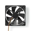 Nedis DCFAN14025BK DC Ventilator 140 mm 3-Pin 24.9 dBA Zwart